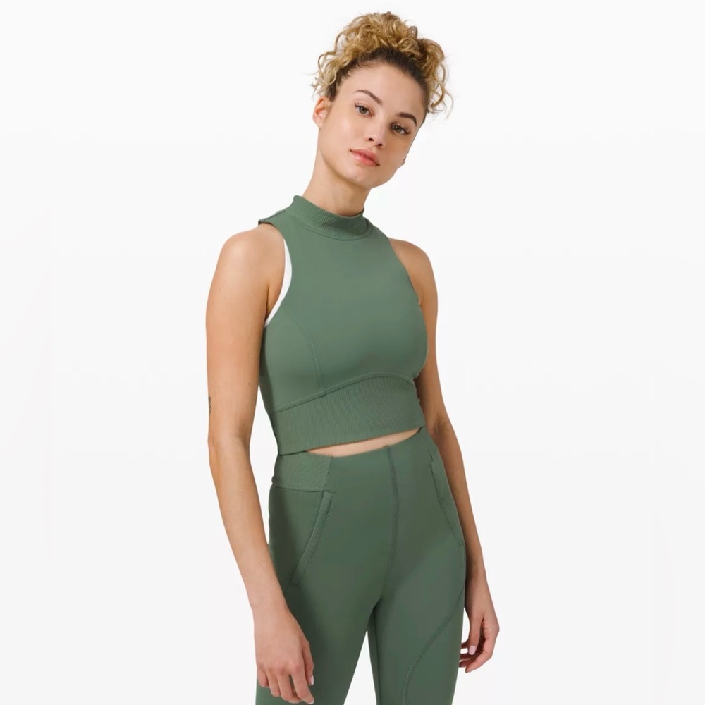 Lululemon Train Free Crop Tank, Sz 2